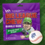 Big League Chew – Ground Ball Grape Bubble Gum pic 1