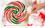 Christmas Giant Swirl Lollipop