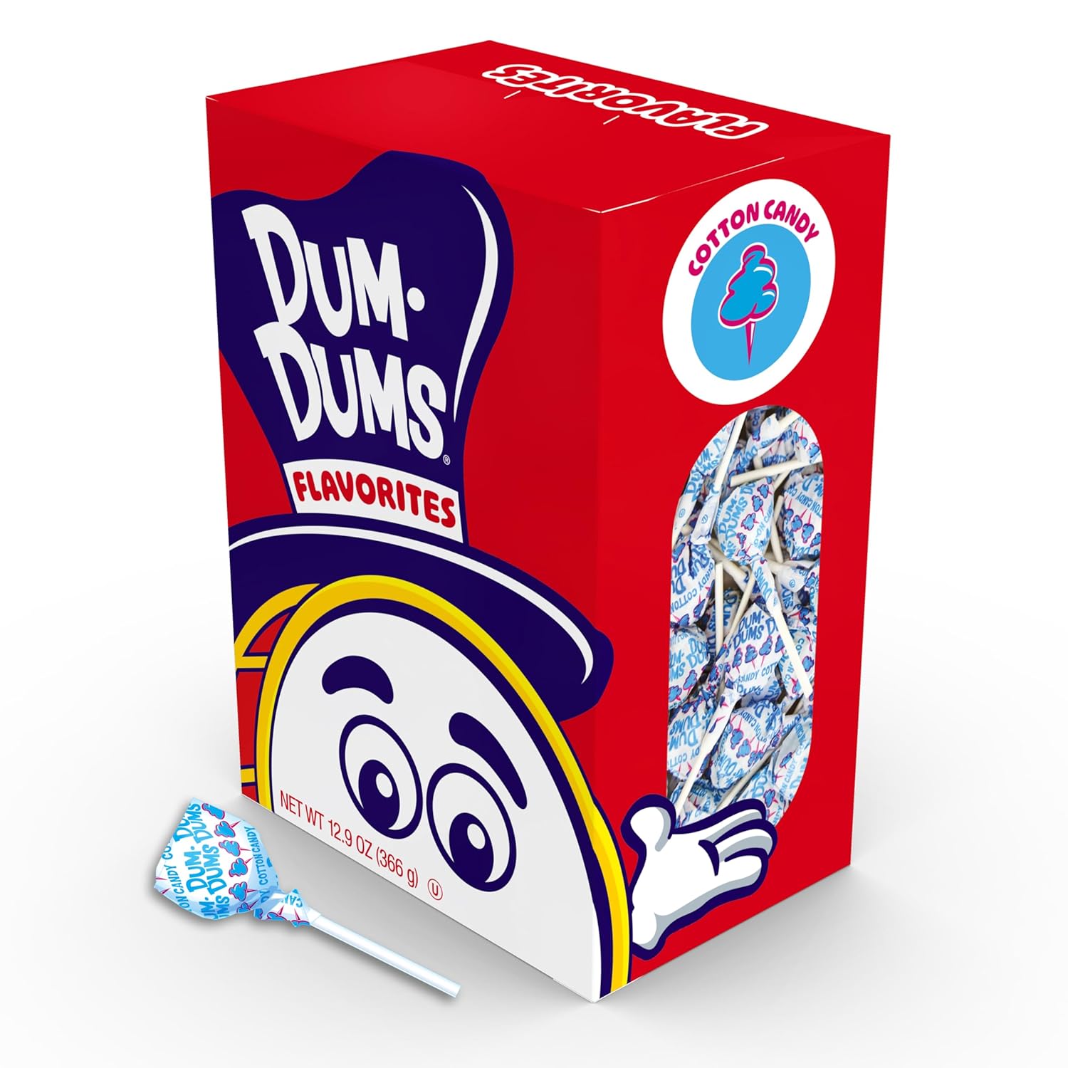 Dum Dums Cotton Candy Lollipops